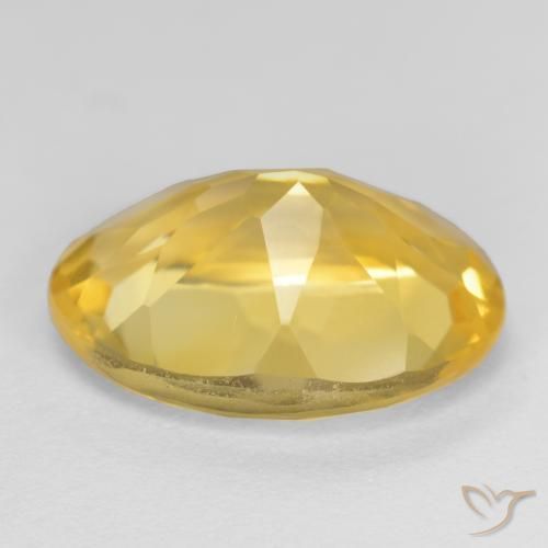 Citrino Ouro Natural 5.16ct, oval, VVS-VS