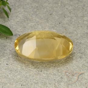 Citrino Laranja Dourada Natural 5.00ct, oval, VVS-VS