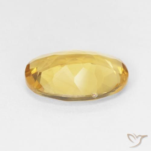 Citrino Dourado Natural 4.37ct, oval, VVS-VS