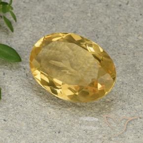 Citrino Laranja Dourada Natural 4.58ct, oval, VVS-VS