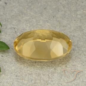 Citrino Dourado claro Natural 5.52ct, oval, VVS-VS