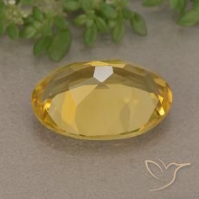 Citrino Laranja Dourada Natural 5.01ct, oval, VVS-VS