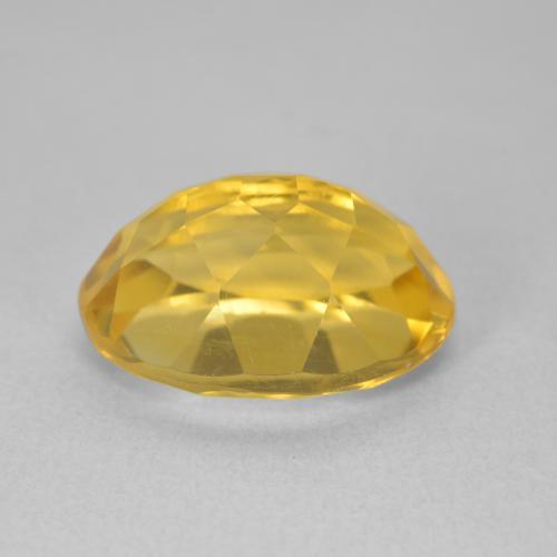 Citrino Dourado médio Natural 6.51ct, oval, VVS