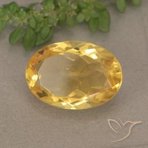 Citrino Dourado Natural 4.72ct, oval, VVS