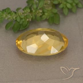 Citrino Dourado Natural 4.72ct, oval, VVS