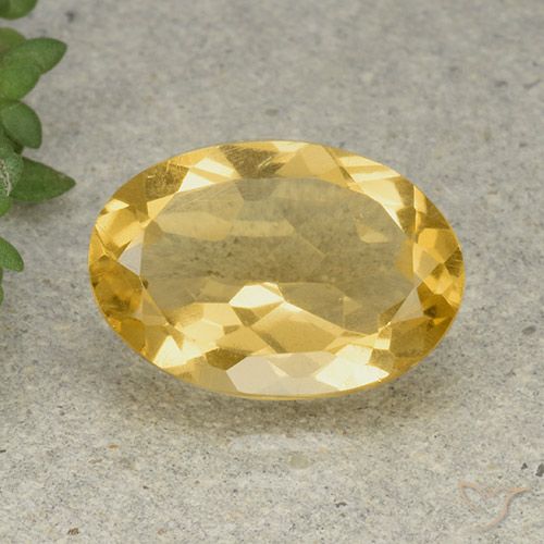 4.38ct Natural Dourado Citrino, oval, VVS-VS