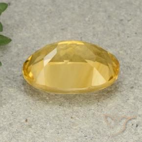 Citrino Laranja Dourada Natural 5.55ct, oval, VS
