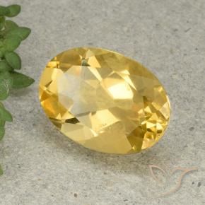Citrino Laranja Dourada Natural 5.08ct, oval, VVS-VS