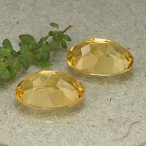 Pedras preciosas de Citrino Laranja Dourada natural de 11.28 ct, oval, VVS-VS