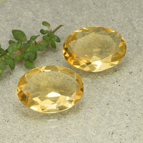 Pedras preciosas de citrino dourado natural de 8,06 ct, corte oval, VVS-VS