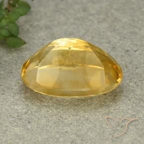 Citrino ouro médio Natural 5.77ct, oval, VVS-VS