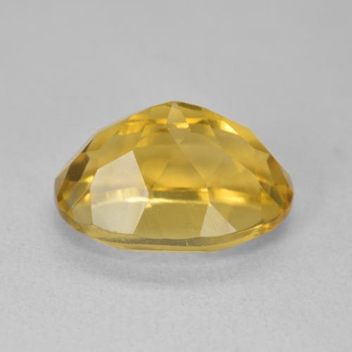 Citrino Dourado médio Natural 6.48ct, oval, VVS-VS