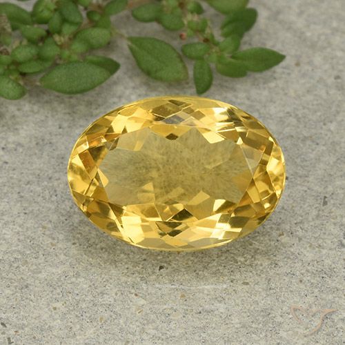 5.49ct Natural Laranja Dourada Citrino, oval, VVS-VS, Photo A