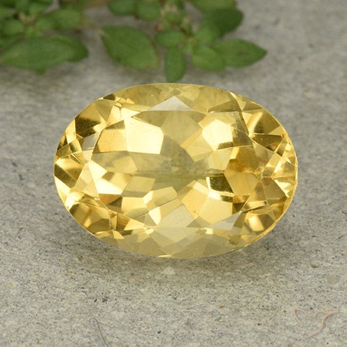 6.07ct Natural Dourado Citrino, oval, VVS-VS
