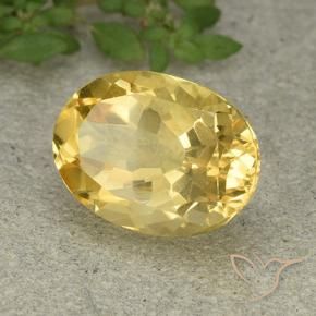 Citrino Dourado Natural 6.07ct, oval, VVS-VS