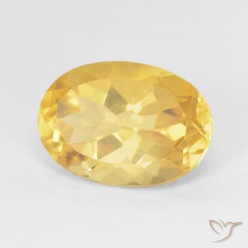 Citrino Dourado Natural 6.22ct, oval, VVS-VS