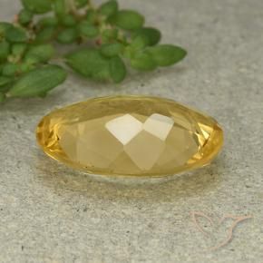 Citrino Laranja Dourada Natural 3.99ct, oval, VVS