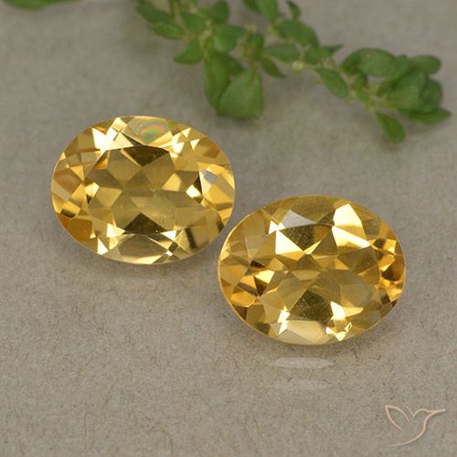 4.59ctw Natural Dourado Médio-claro Citrino, oval, VVS-VS