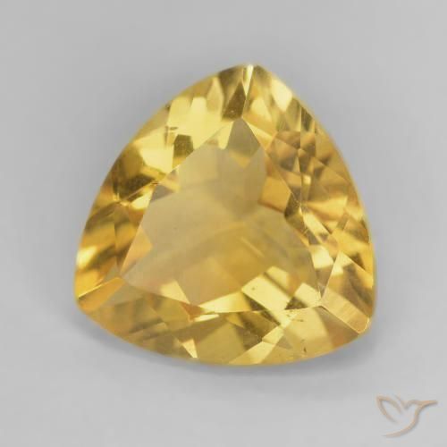 Citrino Ouro Natural 4.72ct, Trilhão, VVS