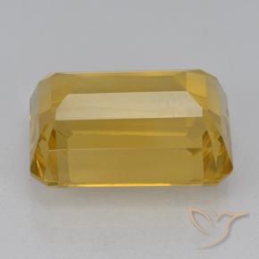Citrino Dourado médio Natural 8.50ct, Corte Octógono / Esmeralda, VVS-VS