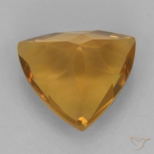 Citrino Dourado Escuro Natural 1.98ct, Trilhão, VVS