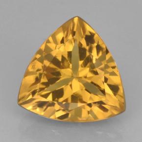 Citrino dourado natural 2,24ct, trillion, VVS