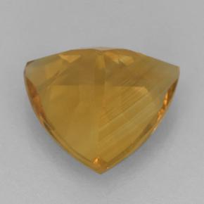 Citrino dourado natural 2,24ct, trillion, VVS