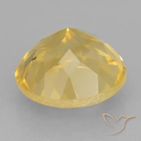 Citrino Ouro Natural 5.84ct, Redondo, VVS