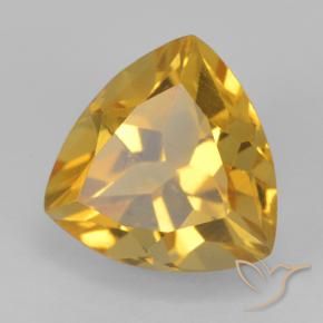 Citrino Dourado médio Natural 2.53ct, Trilhão, VS