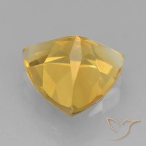Citrino ouro médio Natural 2.12ct, Trilhão, VVS