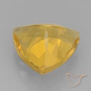 Citrino ouro brilhante Natural 2.00ct, Trilhão, VVS