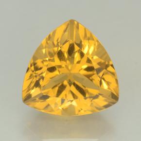 Citrino ouro médio Natural 2.32ct, Trilhão, VVS