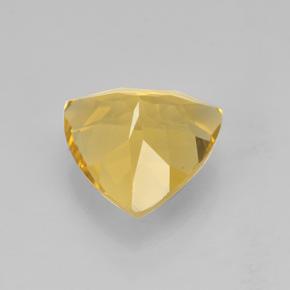 Citrino dourado natural 2,23ct, trillion, VVS