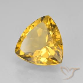 Citrino Dourado Natural 2.07ct, Trilhão, VVS
