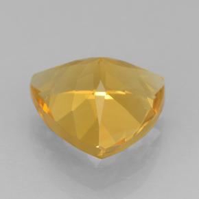 Citrino dourado natural 1,96ct, trillion, VVS