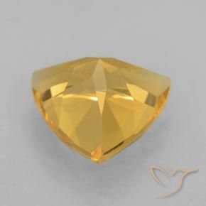 Citrino Laranja Dourada Natural 2.03ct, Trilhão, VVS