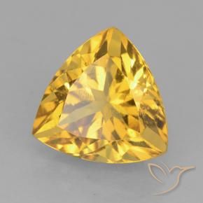 Citrino Dourado Natural 2.27ct, Trilhão, VVS