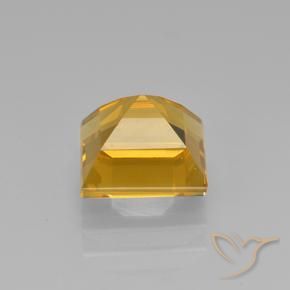 Citrino Dourado Escuro Natural 2.14ct, Quadrado, VVS