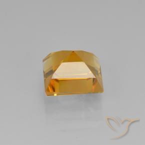 Citrino Laranja escuro Natural 1.97ct, Quadrado, VVS-VS