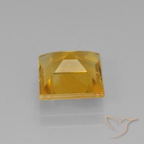Citrino Dourado Escuro Natural 1.90ct, Quadrado, VVS-VS