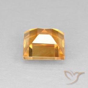 Citrino Laranja-Ouro Natural 2.31ct, Quadrado, VVS-VS