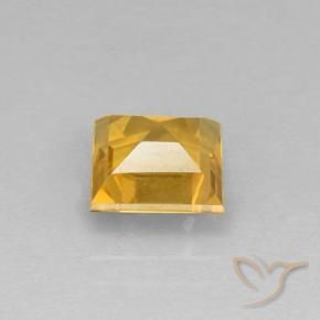 Citrino ouro médio Natural 1.98ct, Quadrado, VVS