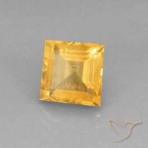 Citrino ouro brilhante Natural 2.27ct, Quadrado, VVS-VS