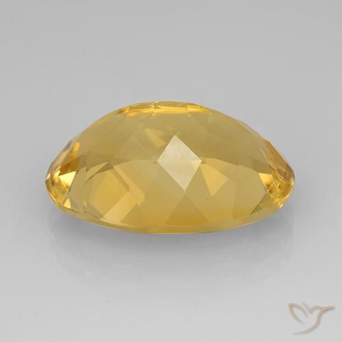 Citrino Dourado médio Natural 10.57ct, oval, VVS-VS