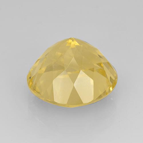 Citrino Amarelo Dourado Natural 8.05ct, Corte Redondo, VVS