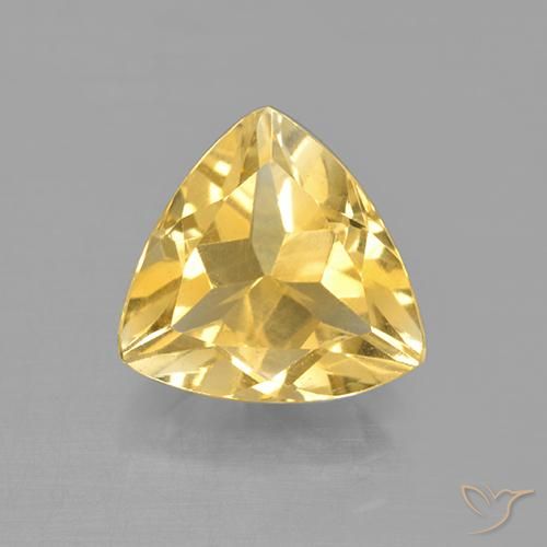 2.03ct Natural ouro médio Citrino, Trilhão, VS