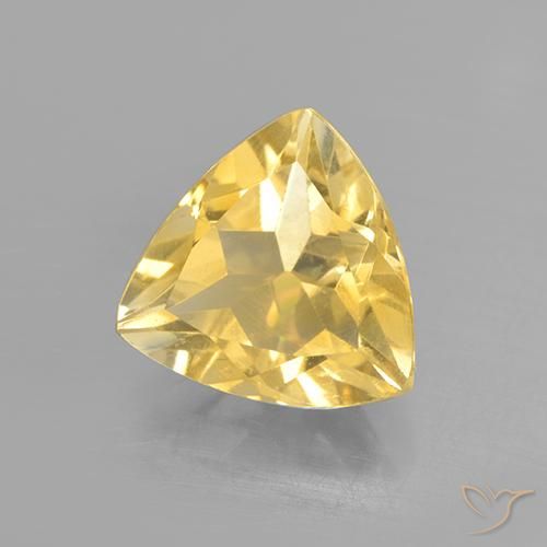 Citrino ouro médio Natural 2.03ct, Trilhão, VS