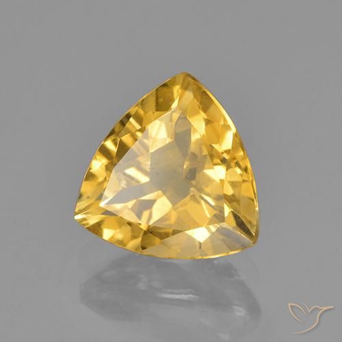 Citrino Dourado Natural 1.95ct, Trilhão, VVS-VS