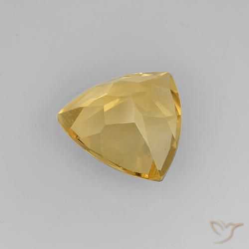 Citrino Ouro Natural 2.14ct, Trilhão, VVS-VS