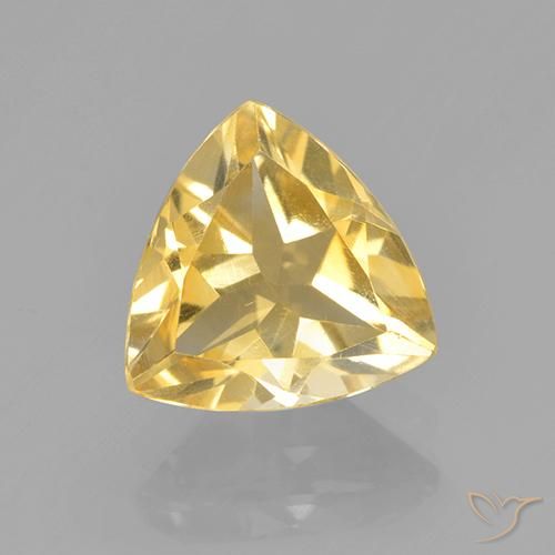 2.03ct Natural Dourado Citrino, Trilhão, VS